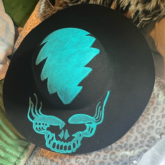 Grateful Dead Hand Painted Hat - Picture 8 of 8